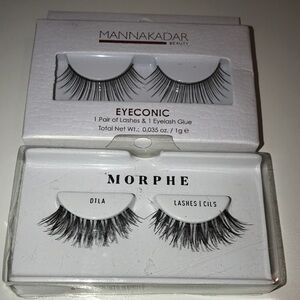 Manna Kadar and Morphe eyelash duo NEW